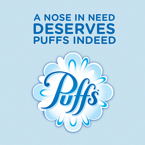 Puffs Basic Facial Tissues 2 Ply - Assorted - 180 Per Box - 24 / Carton (87615CT)