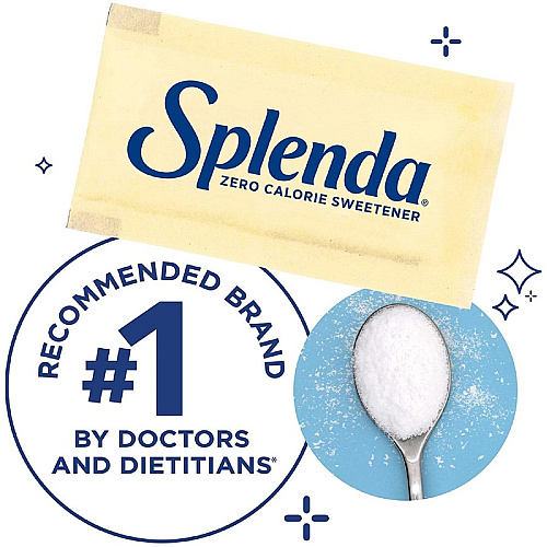 Splenda Single-serve Sweetener Packets 0.035 oz (1 g) - Artificial Sweetener - 400 / Box (200414)