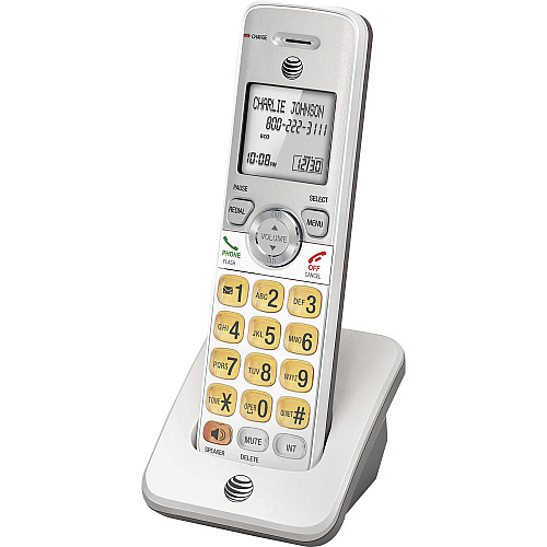 AT&T Accessory Handset with Caller ID/Call Waiting Cordless - DECT - 50 Phone Book/Directory Memory (EL50005)