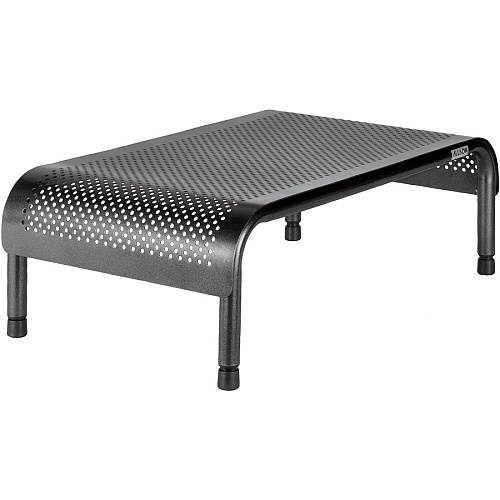 Allsop Metal Art Ergo 3 Adjustable Height Monitor Stand 15-Inch Wide Platform - 35 lb Load Capacity - 8" Height x 18" Width x 10" Depth - Powder Coated - Metal (31630)