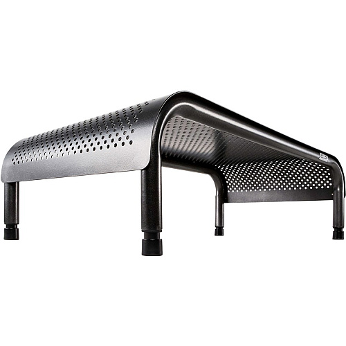Allsop Metal Art Ergo 3 Adjustable Height Monitor Stand 15-Inch Wide Platform - 35 lb Load Capacity - 8" Height x 18" Width x 10" Depth - Powder Coated - Metal (31630)