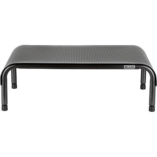 Allsop Metal Art Ergo 3 Adjustable Height Monitor Stand 15-Inch Wide Platform - 35 lb Load Capacity - 8" Height x 18" Width x 10" Depth - Powder Coated - Metal (31630)