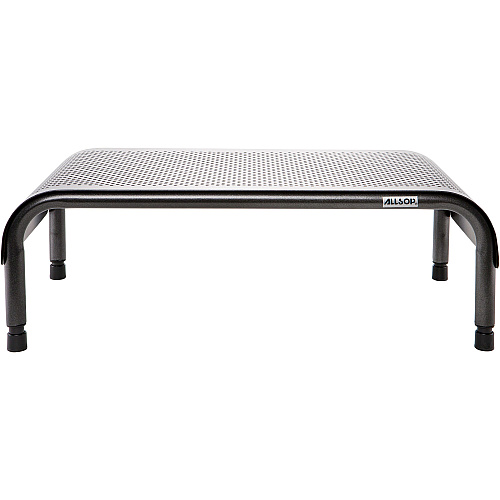 Allsop Metal Art Ergo 3 Adjustable Height Monitor Stand 15-Inch Wide Platform - 35 lb Load Capacity - 8" Height x 18" Width x 10" Depth - Powder Coated - Metal (31630)