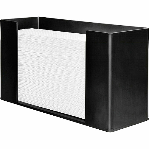 Genuine Joe&reg; Folded Paper Towel Dispenser, Black, 9 Dispensers (GJO11524CT) 