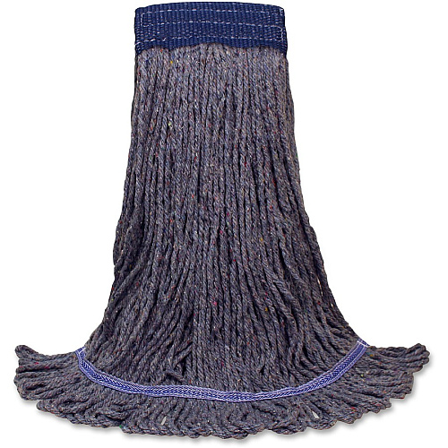 Genuine Joe 5" Headband Earth Mop Refill Polyester Fiber - 12 / Carton (GJO20124CT)