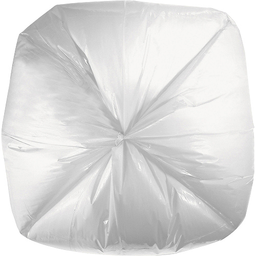 Genuine Joe Low Density White Can Liners 45 gal Capacity - 46" Length x 40" Width x 0.90 mil (23 Micron) Thickness - Low Density - White - Industrial Trash - Recycled - 100 / Carton (GJO4046W)