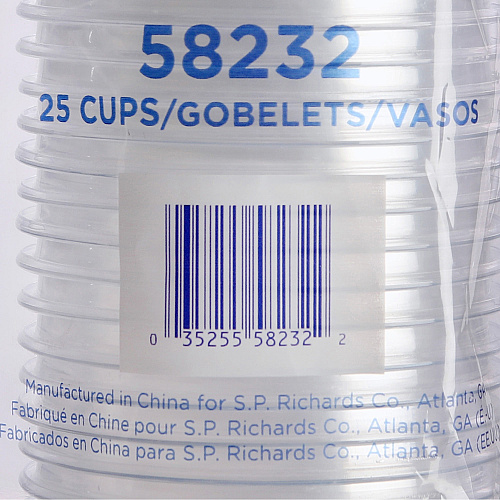 Genuine Joe 10 oz Clear Plastic Cups 10 fl oz - Clear - Plastic - Cold Drink, Beverage - 25/Pack - 20 / Carton (GJO58232CT)