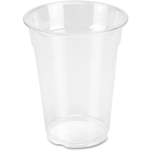 Genuine Joe 10 oz Clear Plastic Cups 10 fl oz - Clear - Plastic - Cold Drink, Beverage - 25/Pack - 20 / Carton (GJO58232CT)