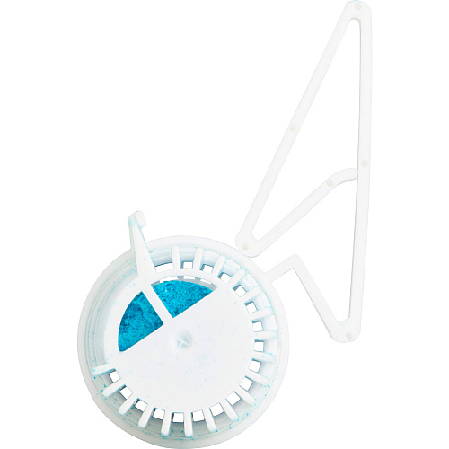 Genuine Joe Non-para Rim Hanger Lasts upto 30 Days - Non-para Deodorizer, Acid-free, Water Soluble - 6 / Carton - Blue (GJO58334CT)