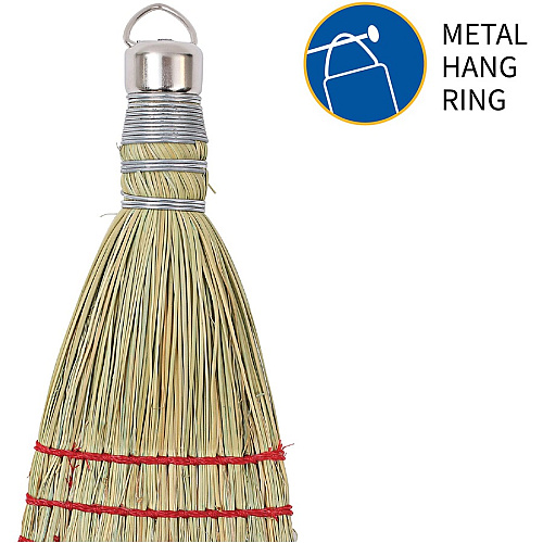 Genuine Joe Whisk Broom Natural - 12 / Carton (GJO80161CT)