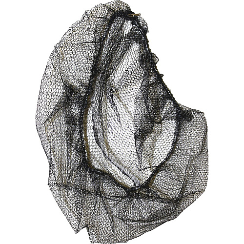 Genuine Joe Black Nylon Hair Net Recommended for: Food Handling, Food Processing - Large - 21" Stretched Diameter - Contaminant Protection - Nylon - Black - Lightweight, Comfortable, Durable, Tear Resistant - 100/Pack - 10 / Carton (GJO85135CT)