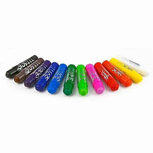 The Pencil Grip Kwik Stix 96-Piece Tempera Paint Sticks 96 Color(s) - Assorted - 96 / Box (696)