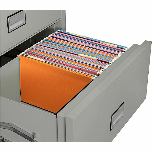 Phoenix World Class Lateral File - 2-Drawer 31" Width x 23.6" Depth x 28.8" Height - 2 x Drawer(s) for File - Lateral - Fire Resistant, Explosion Resistant, Impact Resistant, Security Lock - Light Gray - 1 Each (LAT2W31LG)