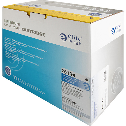 Elite Image Remanufactured Toner Cartridge - Alternative for HP 81A 10500 Pages (76124)