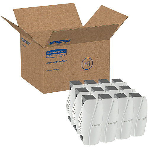 Kimberly-Clark Professional Continuous Air Freshener Dispenser 60 Day Refill Life - 12 / Carton - White (92620CT)