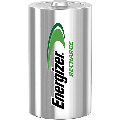 Energizer Recharge Universal Rechargeable D Battery 2-Packs For Multipurpose - Battery Rechargeable - D - 2500 mAh - 2/Pack - 24 / Carton (NH50BP2CT)