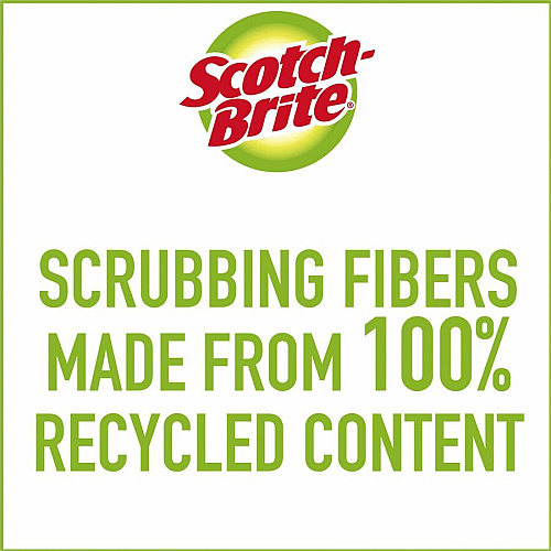 Scotch-Brite Heavy-Duty Scrub Sponges 2.8" Height x 4.5" Width x 0.6" Depth - 6/Pack - 6 / Carton - Green, Yellow (426CT)