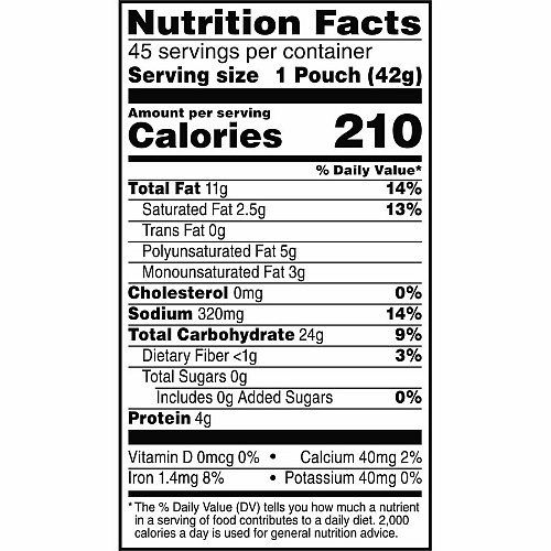 Cheez-It&reg Original Crackers Low Fat - Cheese - 1 Serving Pouch - 1.50 oz Bag - 45 / Carton (10201)