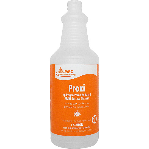 Rochester Midland RMC Proxi Cleaner Dispenser Bottles Frosted Clear - Plastic - 48 / Carton (35619873CT)