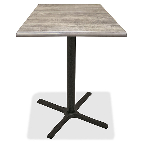 Holland Bar Stools Outdoor Table Base OD211 Black Base - 30" Height - Assembly Required - 1 Each (OD2113030)