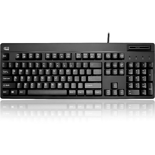 Adesso EasyTouch 630SB - Smart Card Reader Keyboard (AKB630SB)