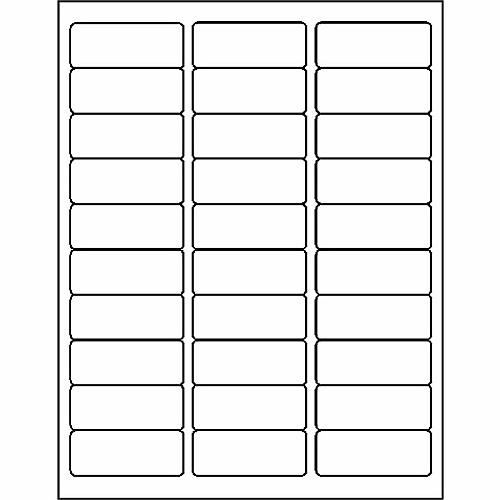 Business Source Multipurpose Address Labels 1" Width x 2 5/8" Length - Permanent Adhesive - Laser, Inkjet - Bright White - 30 / Sheet - 500 Total Sheets - 15000 / Carton (BSN98110)
