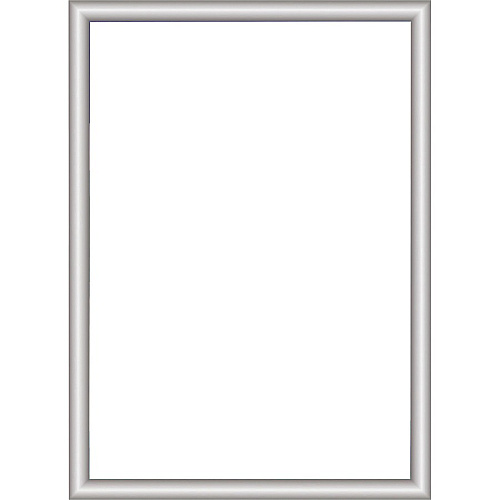 Deflecto Wall-Mount Display Frame 9.75" x 12.25" Frame Size - Holds 8.50" x 11" Insert - Rectangle - Vertical, Horizontal - Satin - Front Loading, Anti-glare, Dust Resistant, Debris Resistant - Aluminum - Clear, Silver - 1 Each (690001)