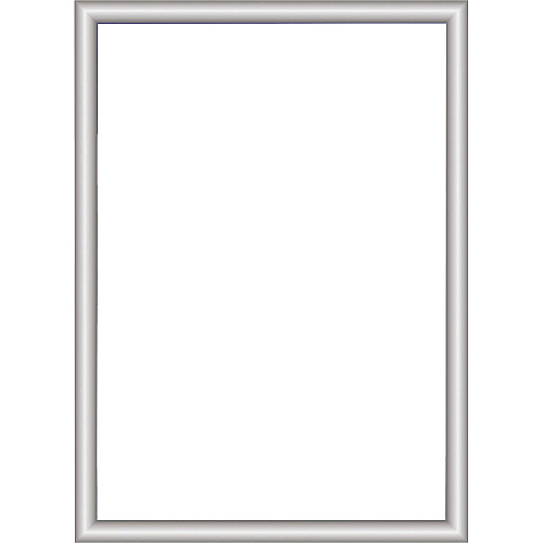 Deflecto Wall-Mount Display Frame 9.75" x 12.25" Frame Size - Holds 8.50" x 11" Insert - Rectangle - Vertical, Horizontal - Satin - Front Loading, Anti-glare, Dust Resistant, Debris Resistant - Aluminum - Clear, Silver - 1 Each (690001)