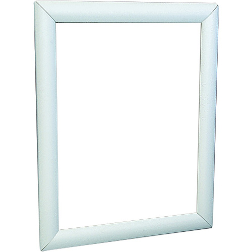 Deflecto Wall-Mount Display Frame 9.75" x 12.25" Frame Size - Holds 8.50" x 11" Insert - Rectangle - Vertical, Horizontal - Satin - Front Loading, Anti-glare, Dust Resistant, Debris Resistant - Aluminum - Clear, Silver - 1 Each (690001)