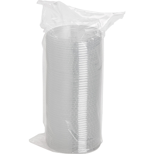 Genuine Joe Portion Cup Lid 2.9" Diameter - Transparent, Clear - 50/Bag - 50 / Carton (GJO19065)