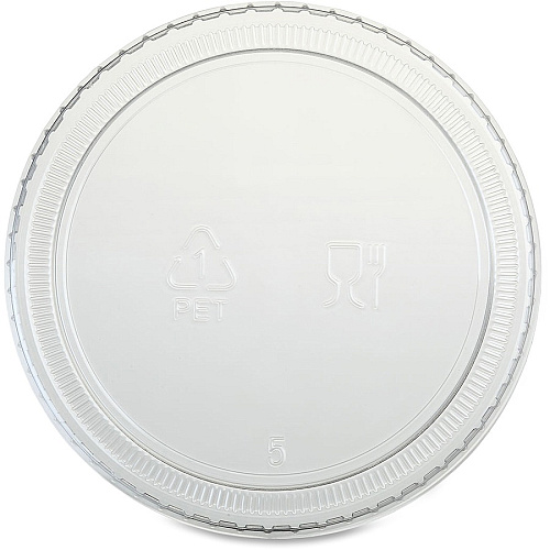 Genuine Joe Portion Cup Lid 2.9" Diameter - Transparent, Clear - 50/Bag - 50 / Carton (GJO19065)