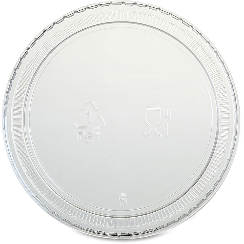 Genuine Joe Portion Cup Lid 2.9" Diameter - Transparent, Clear - 50/Bag - 50 / Carton (GJO19065)