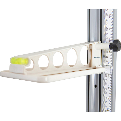 Health o Meter Wall-Mounted Height Rod 55.5" Length x 5" Width - 1/16 Graduations - Imperial, Metric Measuring System - 1 Each (205HR)