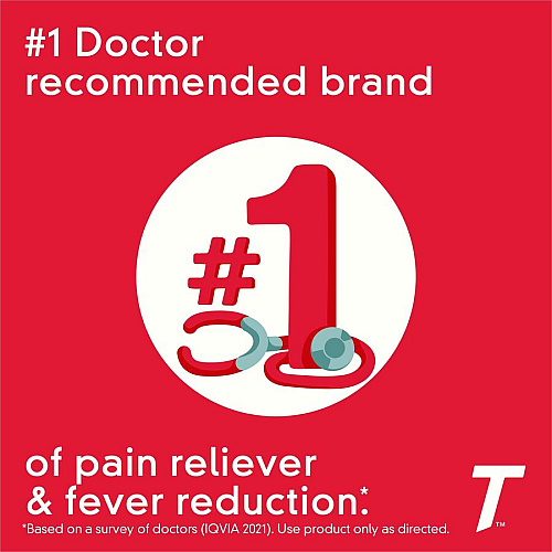 Tylenol Extra Strength Caplets For Fever, Headache, Muscular Pain, Arthritis, Toothache, Backache - 100 / Bottle (044909)