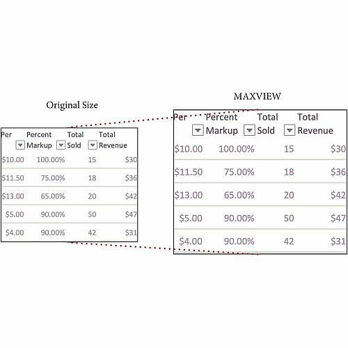 Kantek Lcd Monitor Magnifier Fits 24in Widescreen Monitors x 24" Length - Overall Size 14.3" Height x 7" Width (MAG24WL)