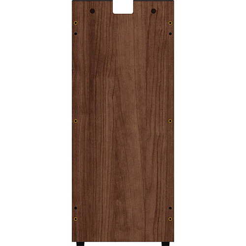 Lorell Essentials Series Credenza Half Leg 28.5" Height x 12" Width x 1" Depth - Material: Metal - Finish: Walnut Laminate (LLR34392)