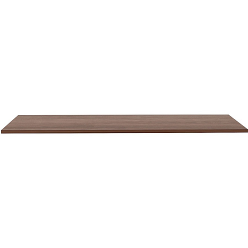 Lorell Relevance Series Tabletop Walnut Rectangle, Laminated Top - Adjustable Height - 24" Table Top Width x 72" Table Top Depth x 1" Table Top Thickness - Assembly Required - 1 Each (LLR59632)