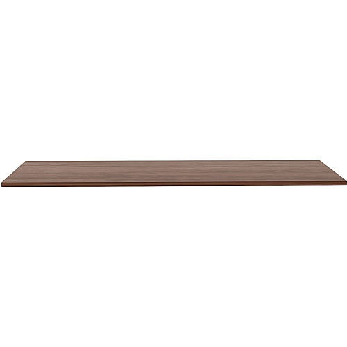 Lorell Relevance Series Tabletop Walnut Rectangle, Laminated Top - Adjustable Height - 24" Table Top Width x 72" Table Top Depth x 1" Table Top Thickness - Assembly Required - 1 Each (LLR59632)
