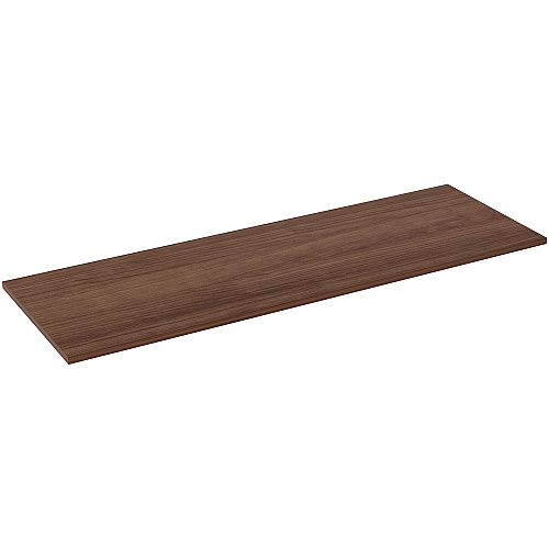 Lorell Relevance Series Tabletop Walnut Rectangle, Laminated Top - Adjustable Height - 24" Table Top Width x 72" Table Top Depth x 1" Table Top Thickness - Assembly Required - 1 Each (LLR59632)