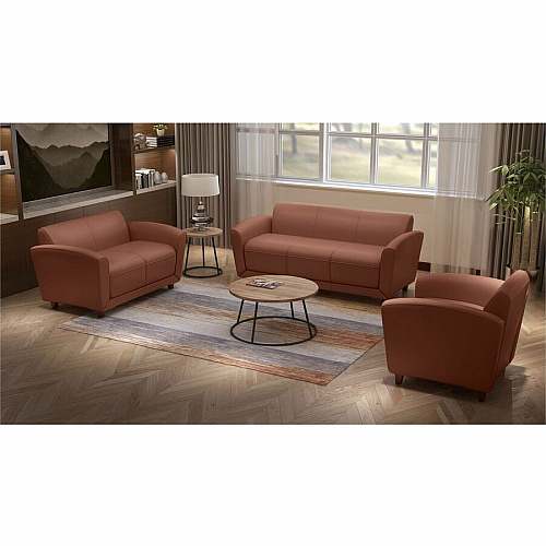 Lorell Accession Reception Sofa 34.5" x 75" x 31.1" Overall Dimension - 1 Each (LLR68946)