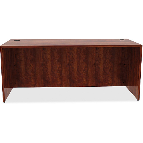 Lorell Essentials Series Rectangular Desk Shell 29.5" Height x 72" Width x 30" Depth Desk - Material: Metal - Finish: Cherry Laminate (LLR69534)