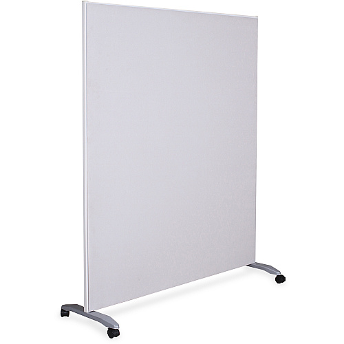 Lorell Mobile T-Foot Set With Casters 2.40" Width x 1.50" Depth x 17.80" Height - Metal - Silver - 2 / Set (LLR69898)