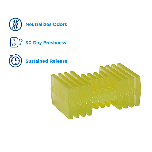 ActiveAire Automatic Freshener Dispenser Refill Citrus - 30 Day - Long Lasting, Odor Neutralizer - 12 / Carton (48255)