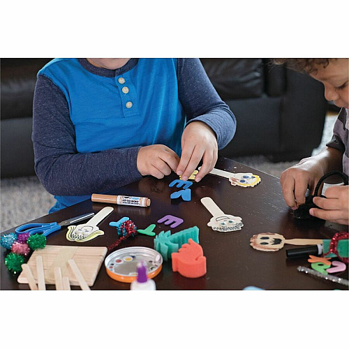Creativity Street Wiggle Eyes Stickers Fun, Learning Theme/Subject - 1000 x Eye Shape - Self-adhesive - Black/White - 1000 / Pack (AC340201)