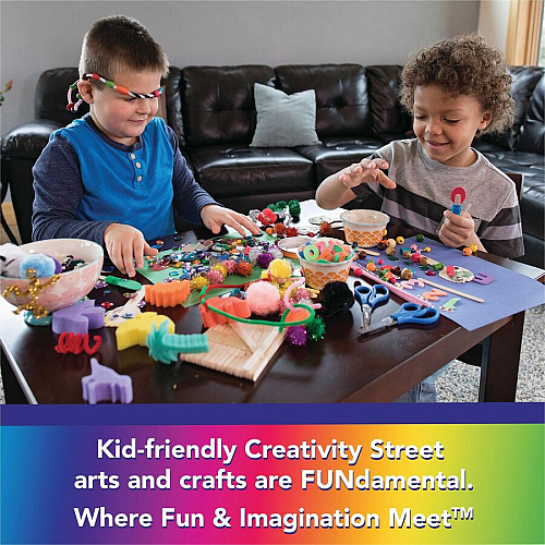 Creativity Street Creativity Street Natural Wood Shapes Set Star, Heart, Geometric, Circle, Square Shape - Natural - Wood - 1000 / Set (AC370001)