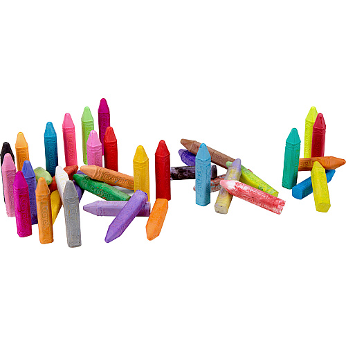 Crayola Washable Sidewalk Chalk Assorted - 64 / Box (512064)