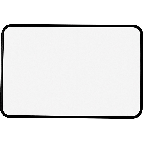 Sparco Dry-erase Lap Boards 11" (0.9 ft) Width x 8" (0.7 ft) Height - White Surface - Plastic Frame - Rectangle - Magnetic - 24 / Box (99818)