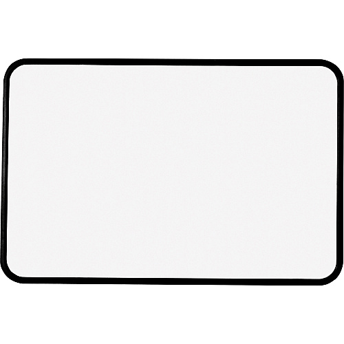 Sparco Dry-erase Lap Boards 11" (0.9 ft) Width x 8" (0.7 ft) Height - White Surface - Plastic Frame - Rectangle - Magnetic - 24 / Box (99818)