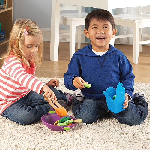 New Sprouts - Stir Fry Play Set 17 / Set - Assorted - Plastic (9264)
