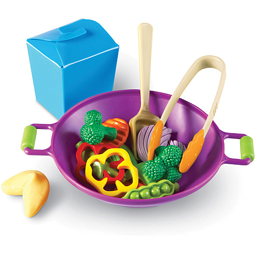 New Sprouts - Stir Fry Play Set 17 / Set - Assorted - Plastic (9264)